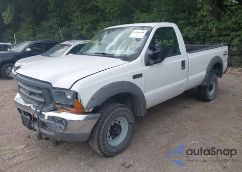 2004 Ford F350 Srw Super Duty из США, поврежденный, VIN 1FTSF31S54EB87432